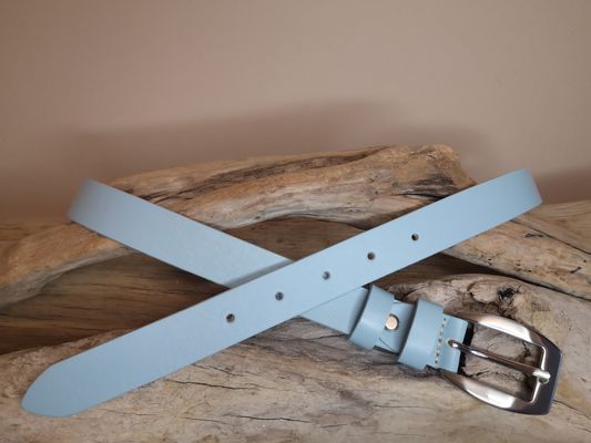 CEINTURE FEMME DE 2.5CM EN CUIR VERITABLE