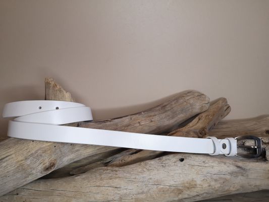 CEINTURE FEMME DE 2.5CM EN CUIR VERITABLE