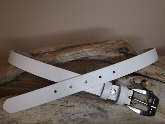 CEINTURE FEMME DE 2.5CM EN CUIR VERITABLE