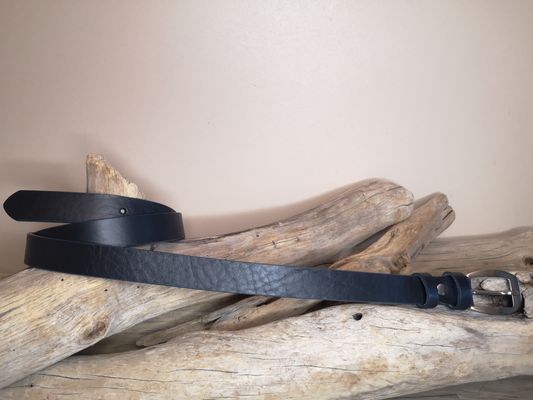 CEINTURE FEMME DE 2.5CM EN CUIR VERITABLE