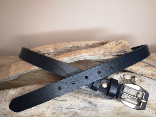 CEINTURE FEMME DE 2.5CM EN CUIR VERITABLE