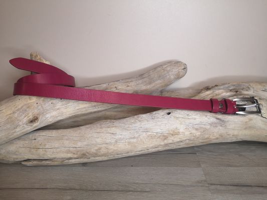 CEINTURE FEMME DE 2.5CM EN CUIR VERITABLE