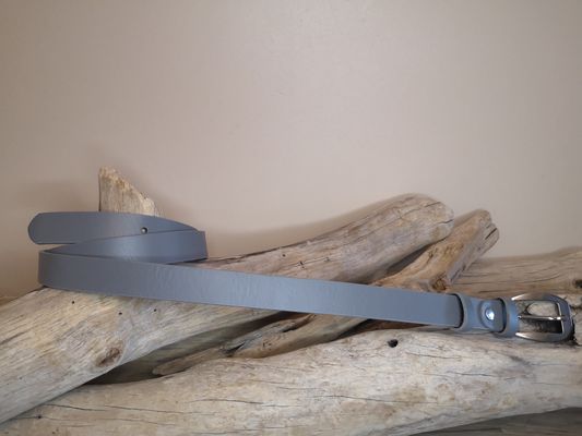 CEINTURE FEMME DE 2.5CM EN CUIR VERITABLE