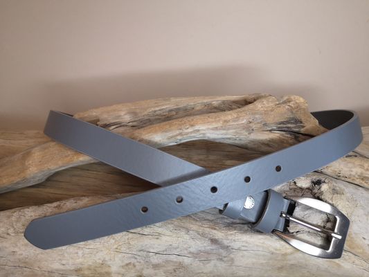 CEINTURE FEMME DE 2.5CM EN CUIR VERITABLE