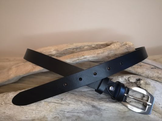 CEINTURE FEMME DE 2.5CM EN CUIR VERITABLE