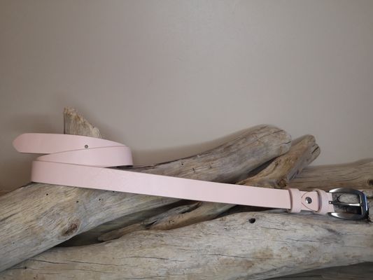 CEINTURE FEMME DE 2.5CM EN CUIR VERITABLE