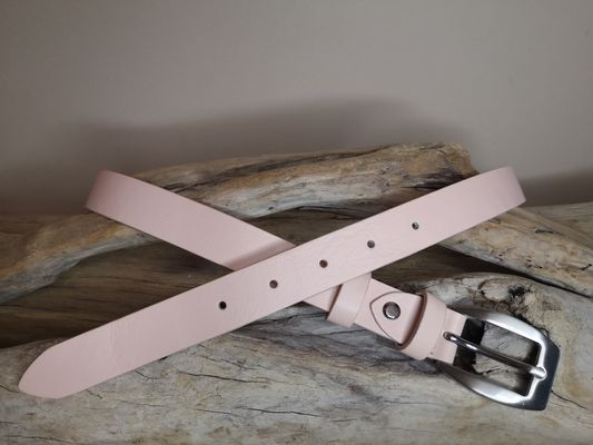 CEINTURE FEMME DE 2.5CM EN CUIR VERITABLE