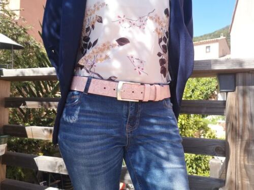 CEINTURE EN CUIR ARTISANAL