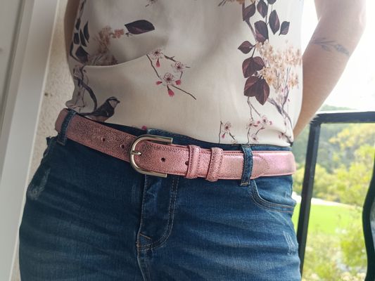 CEINTURE EN CUIR POUR FEMME