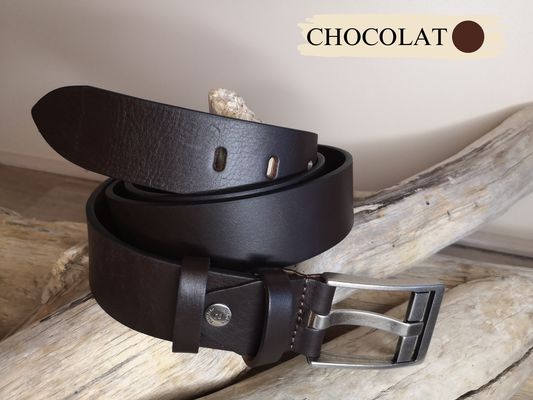 CEINTURES CUIR MIXTE EN CUIR VERITABLE DE TAUREAU