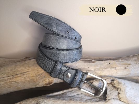CEINTURE EN CUIR VIELLI MIXTE DE 3.5CM