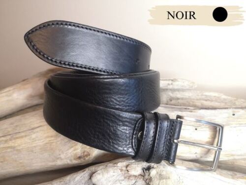 CEINTURE CACHE BILLET MIXTE DE VOYAGE, PORTE BILLETS EN CUIR PLEINE FLEUR