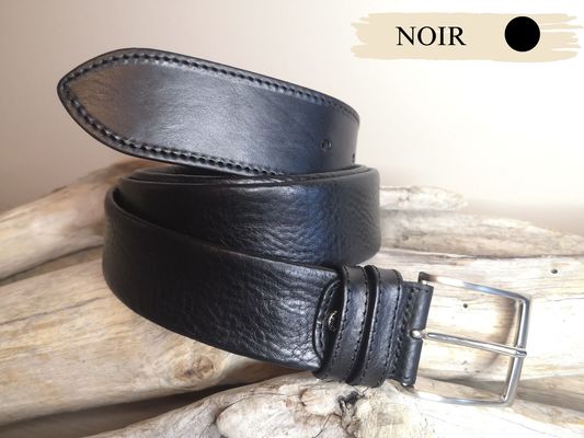 CEINTURE CACHE BILLET MIXTE DE VOYAGE, PORTE BILLETS EN CUIR PLEINE FLEUR
