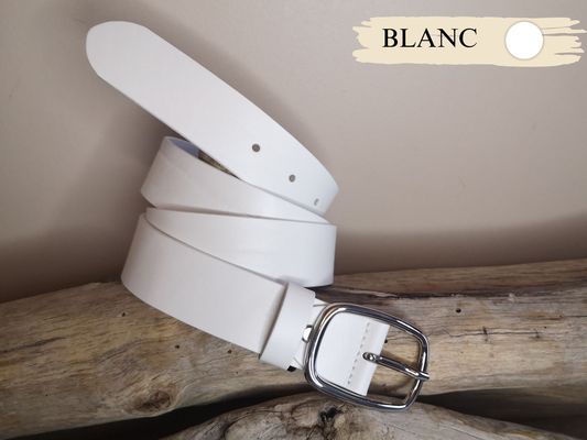 CEINTURE FEMME EN CUIR PLEINE FLEUR