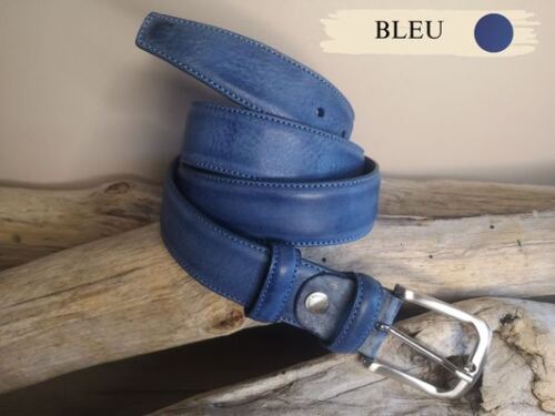 CEINTURE EN CUIR VIELLI MIXTE DE 3.5CM