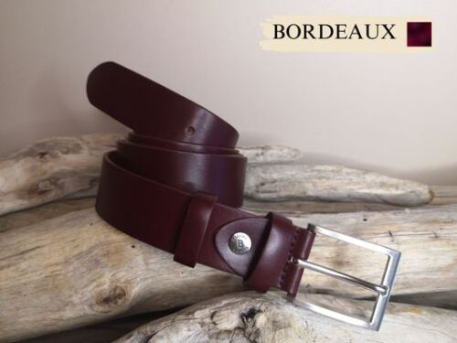 CEINTURE EN CUIR POUR HOMME DE 3.5CM