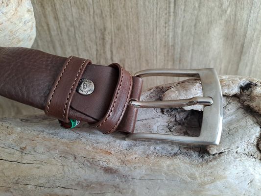 CEINTURE CACHE BILLET MIXTE DE VOYAGE, PORTE BILLETS EN CUIR PLEINE FLEUR