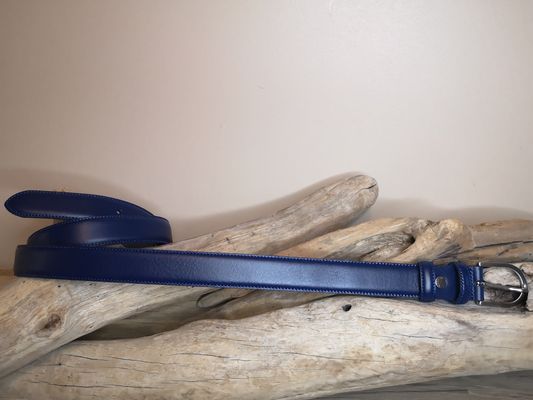 CEINTURES FEMME DE 3CM EN CUIR AVEC COUTURES