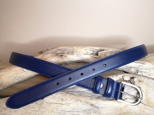 CEINTURES FEMME DE 3CM EN CUIR AVEC COUTURES