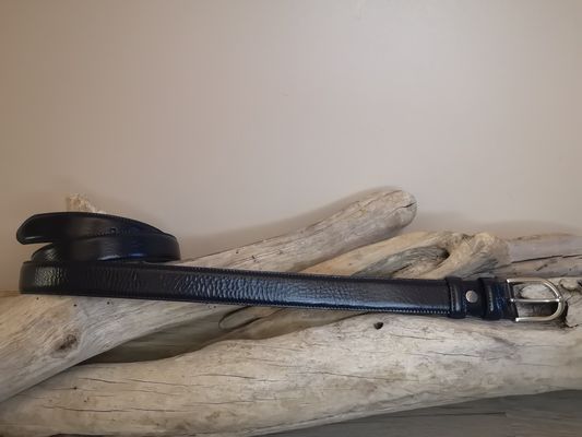 CEINTURES FEMME DE 3CM EN CUIR AVEC COUTURES