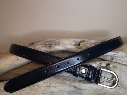 CEINTURES FEMME DE 3CM EN CUIR AVEC COUTURES