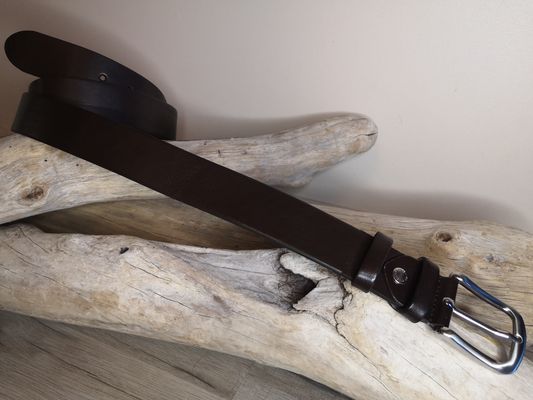 LA CEINTURE ARTISANALE MIXTE EN CUIR VERITABLE