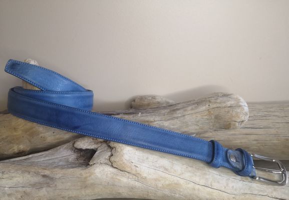 CEINTURE EN CUIR VIELLI MIXTE DE 3.5CM