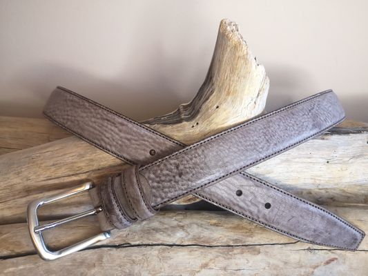 CEINTURE EN CUIR VIELLI MIXTE DE 3.5CM