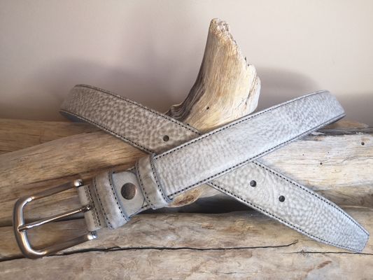 CEINTURE EN CUIR VIELLI MIXTE DE 3.5CM