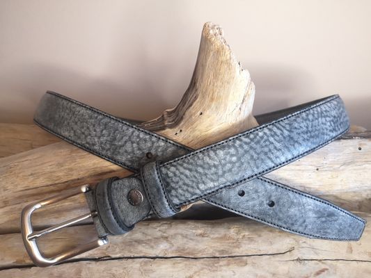 CEINTURE EN CUIR VIELLI MIXTE DE 3.5CM