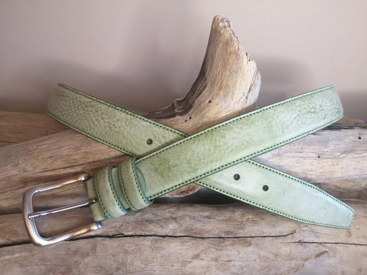 CEINTURE EN CUIR VIELLI MIXTE DE 3.5CM