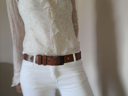 CEINTURES CUIR MIXTE EN CUIR VERITABLE DE TAUREAU