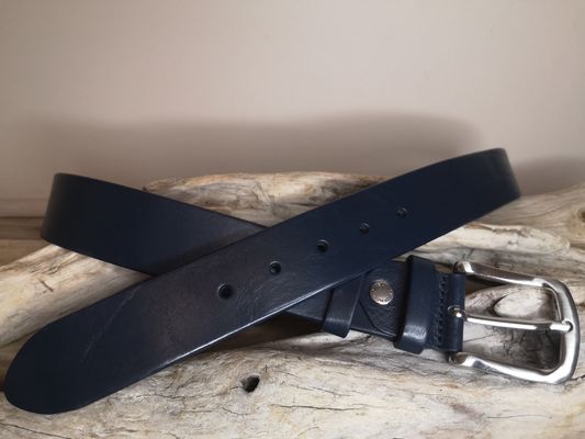LA CEINTURE ARTISANALE MIXTE EN CUIR VERITABLE
