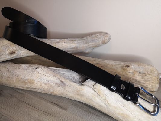 LA CEINTURE ARTISANALE MIXTE EN CUIR VERITABLE
