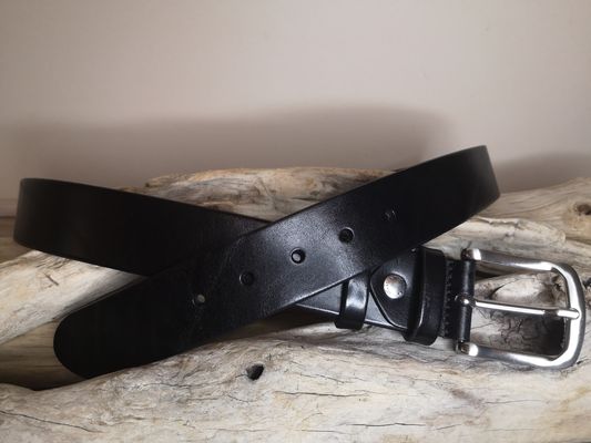 LA CEINTURE ARTISANALE MIXTE EN CUIR VERITABLE