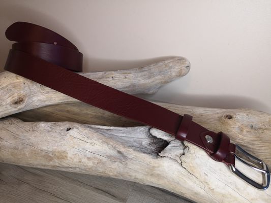LA CEINTURE ARTISANALE MIXTE EN CUIR VERITABLE