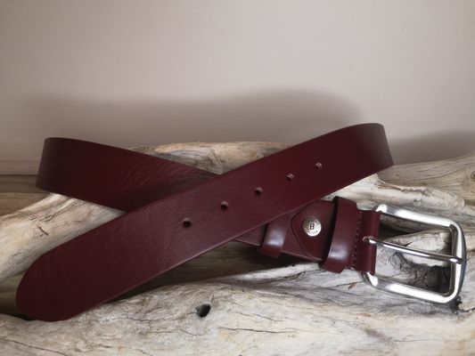 LA CEINTURE ARTISANALE MIXTE EN CUIR VERITABLE