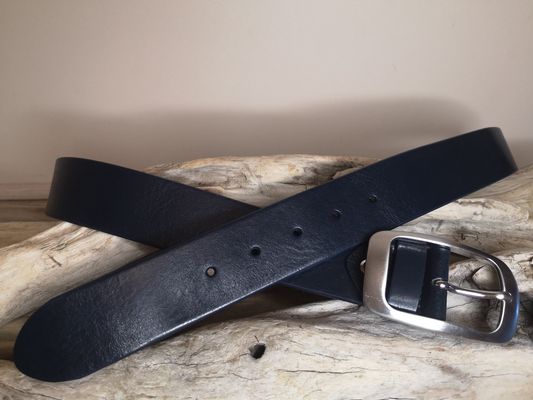 CEINTURE CUIR FEMME POUR JEAN EN CUIR PLEINE FLEUR DE TAUREAU SANS COUTURES