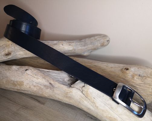 CEINTURE CUIR FEMME POUR JEAN EN CUIR PLEINE FLEUR DE TAUREAU SANS COUTURES