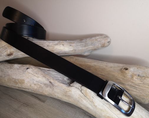 CEINTURE CUIR FEMME POUR JEAN EN CUIR PLEINE FLEUR DE TAUREAU SANS COUTURES
