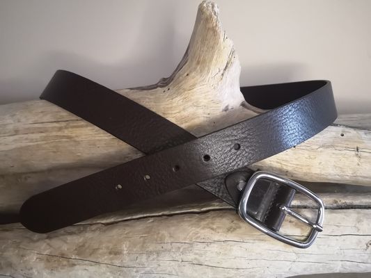 CEINTURE FEMME EN CUIR PLEINE FLEUR
