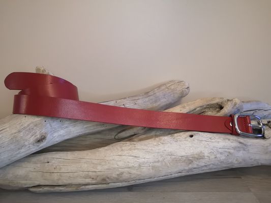 CEINTURE FEMME EN CUIR PLEINE FLEUR
