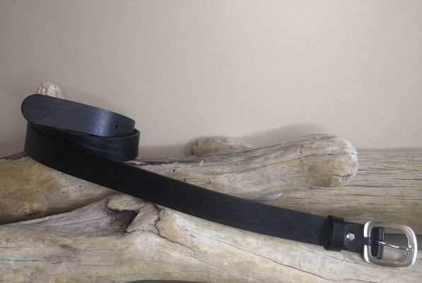 CEINTURE POUR FEMME EN CUIR DE 3CM EN CUIR PLEINE FLEUR DE TAUREAU