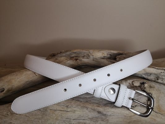 CEINTURES FEMME DE 3CM EN CUIR AVEC COUTURES