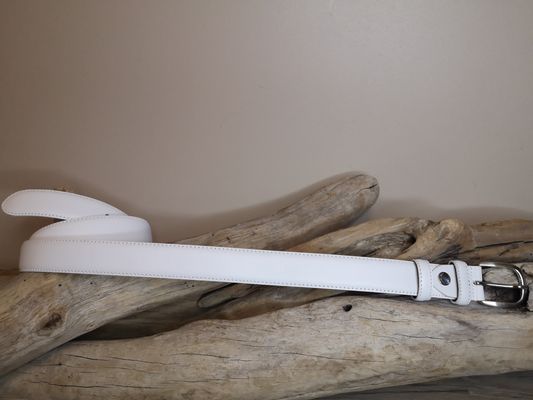 CEINTURES FEMME DE 3CM EN CUIR AVEC COUTURES