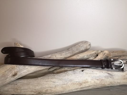 CEINTURES FEMME DE 3CM EN CUIR AVEC COUTURES