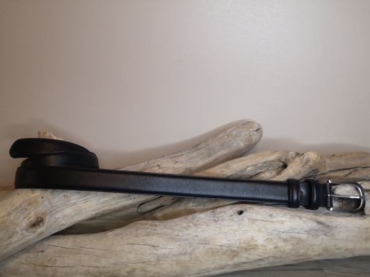 CEINTURES FEMME DE 3CM EN CUIR AVEC COUTURES