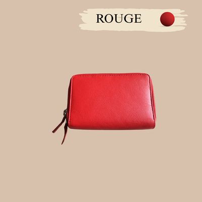 Un porte feuille en cuir
