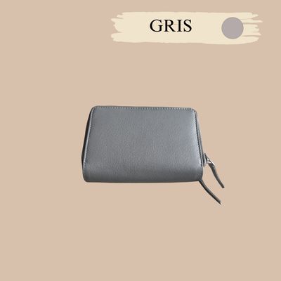 Un porte feuille en cuir