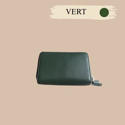 Un porte feuille en cuir